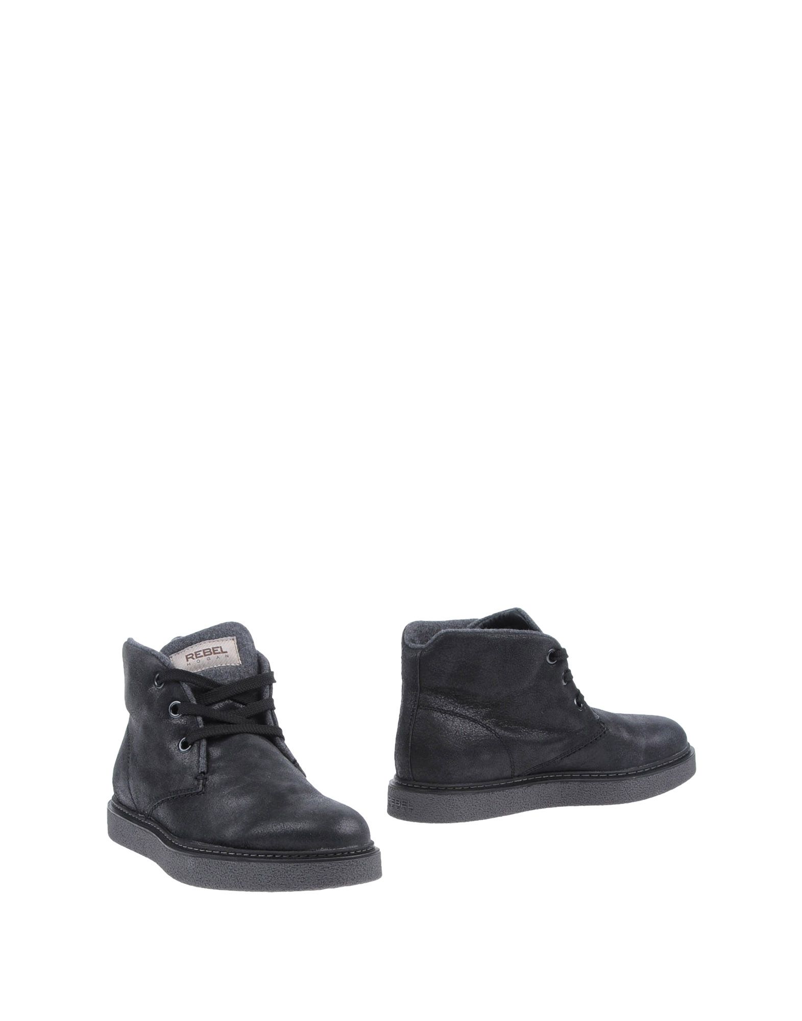 Foto Hogan Rebel Botines De CañA Alta Hombre Negro