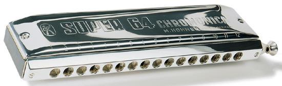 Foto HOHNER ARMONICA CHROMONICA SUPER 64C 16 TROUS - C DO