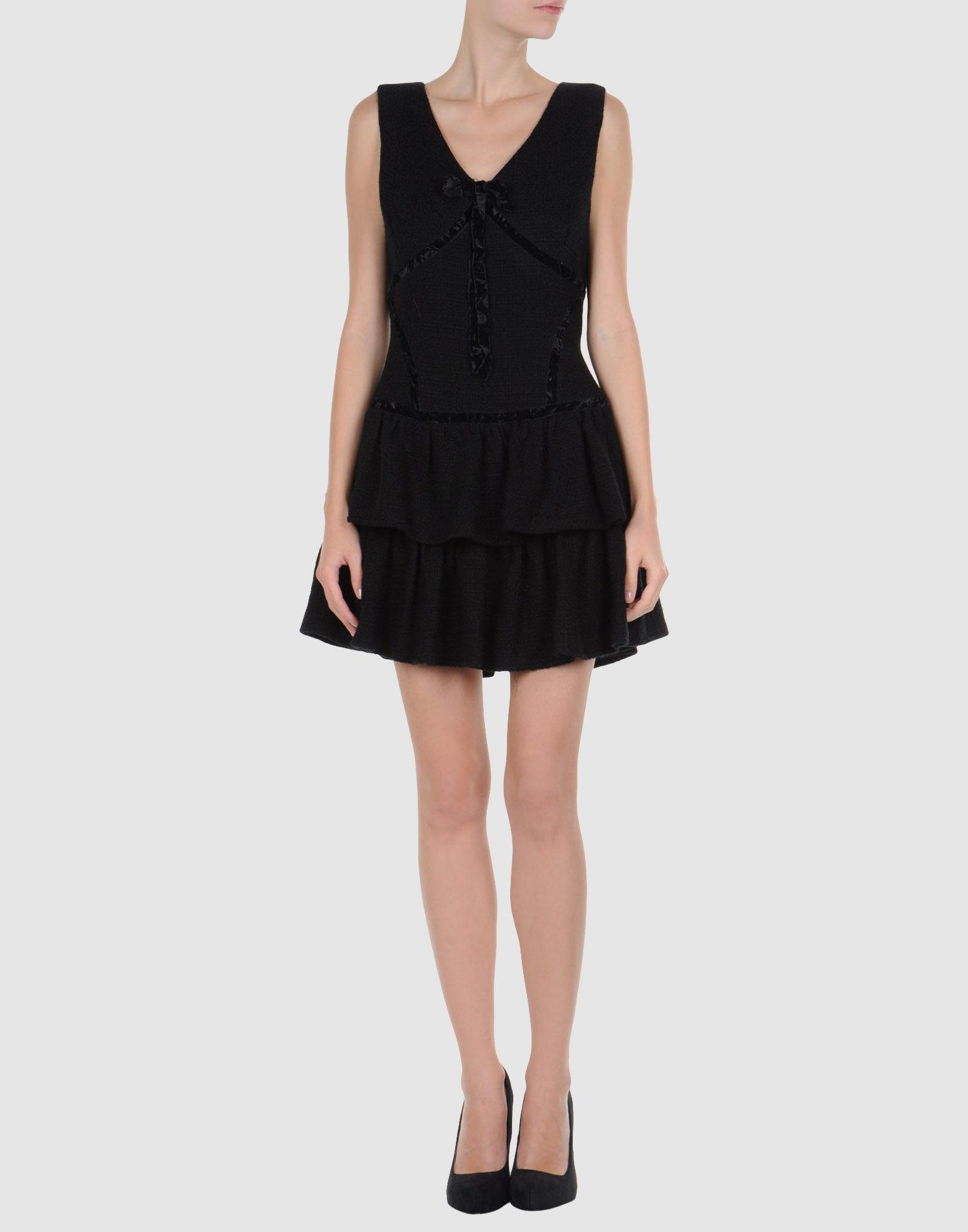 Foto Holy Preppy Minivestidos Mujer Negro