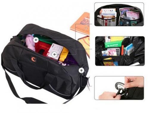 Foto hombres de gran capacidad de viaje bolso bolsos de viaje