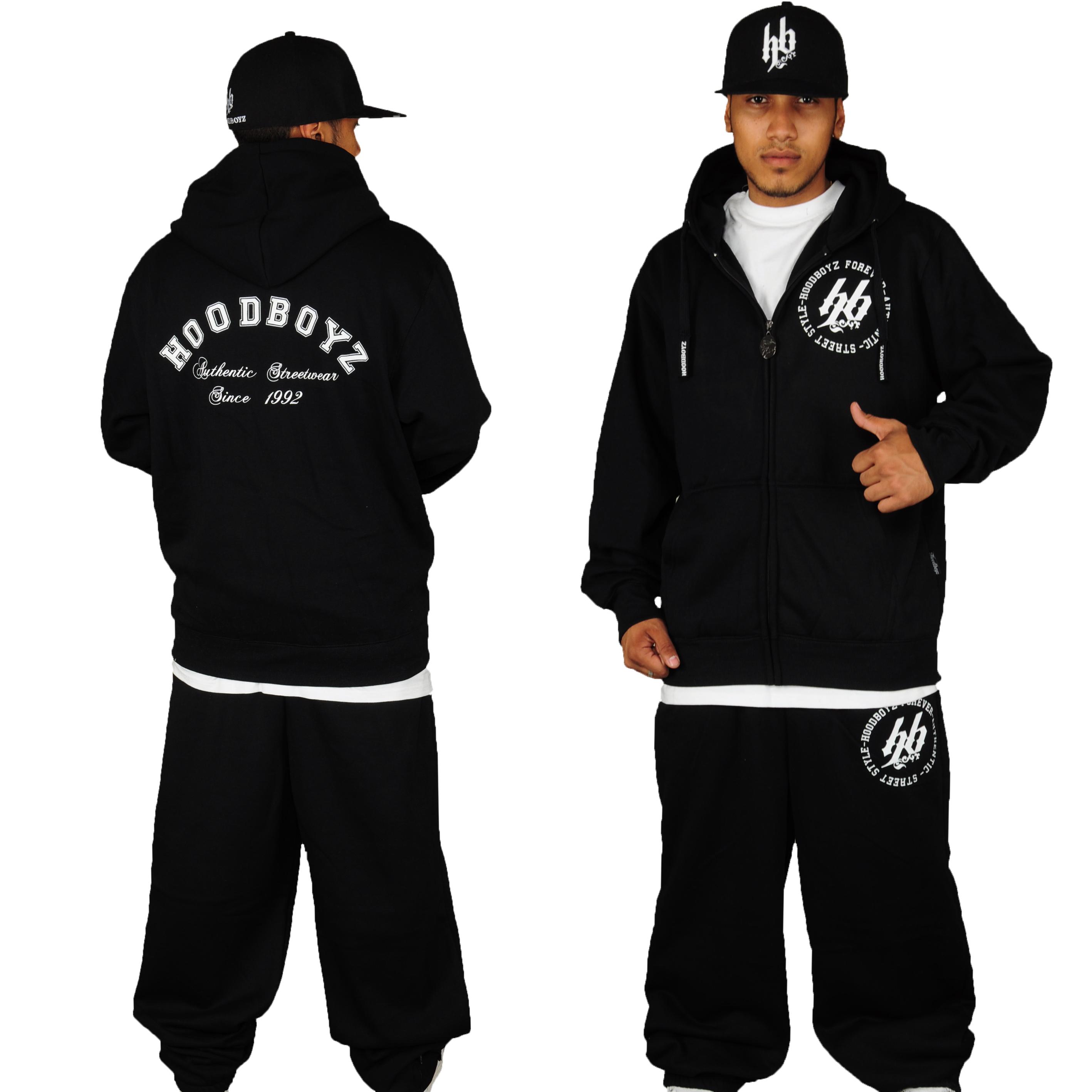 Foto Hoodboyz Basic Forever Ropa Deportiva Negro