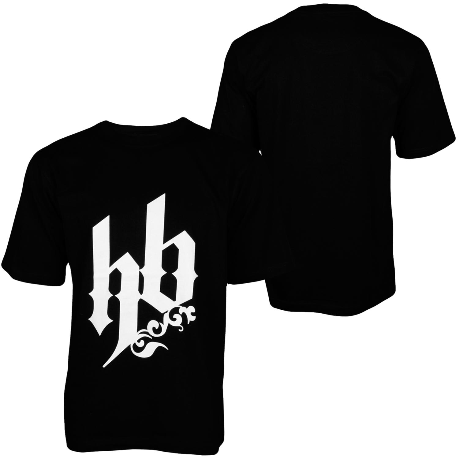 Foto Hoodboyz Basic Front Hb Logo Camisetas Negro