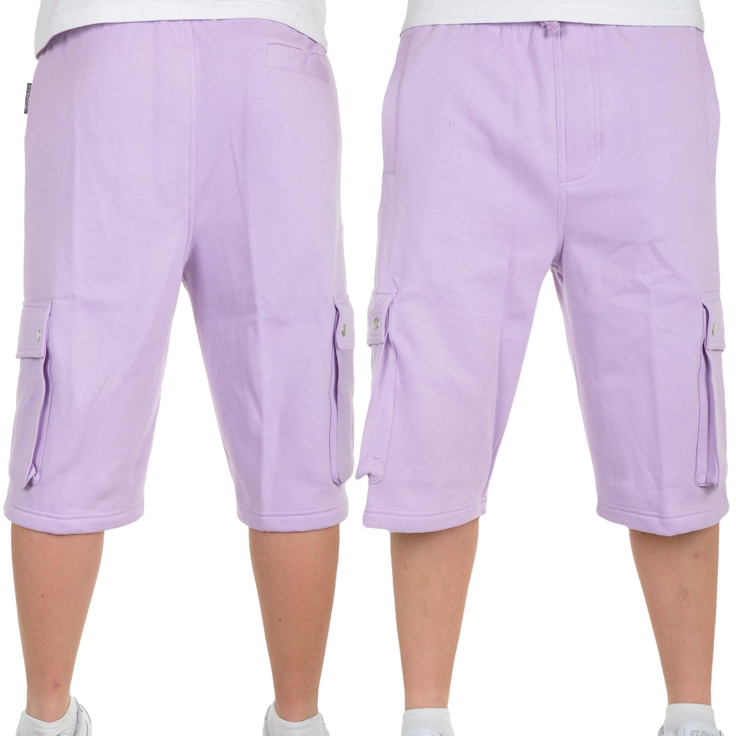 Foto Hoodboyz Basic Pantalones Cortos Púrpura