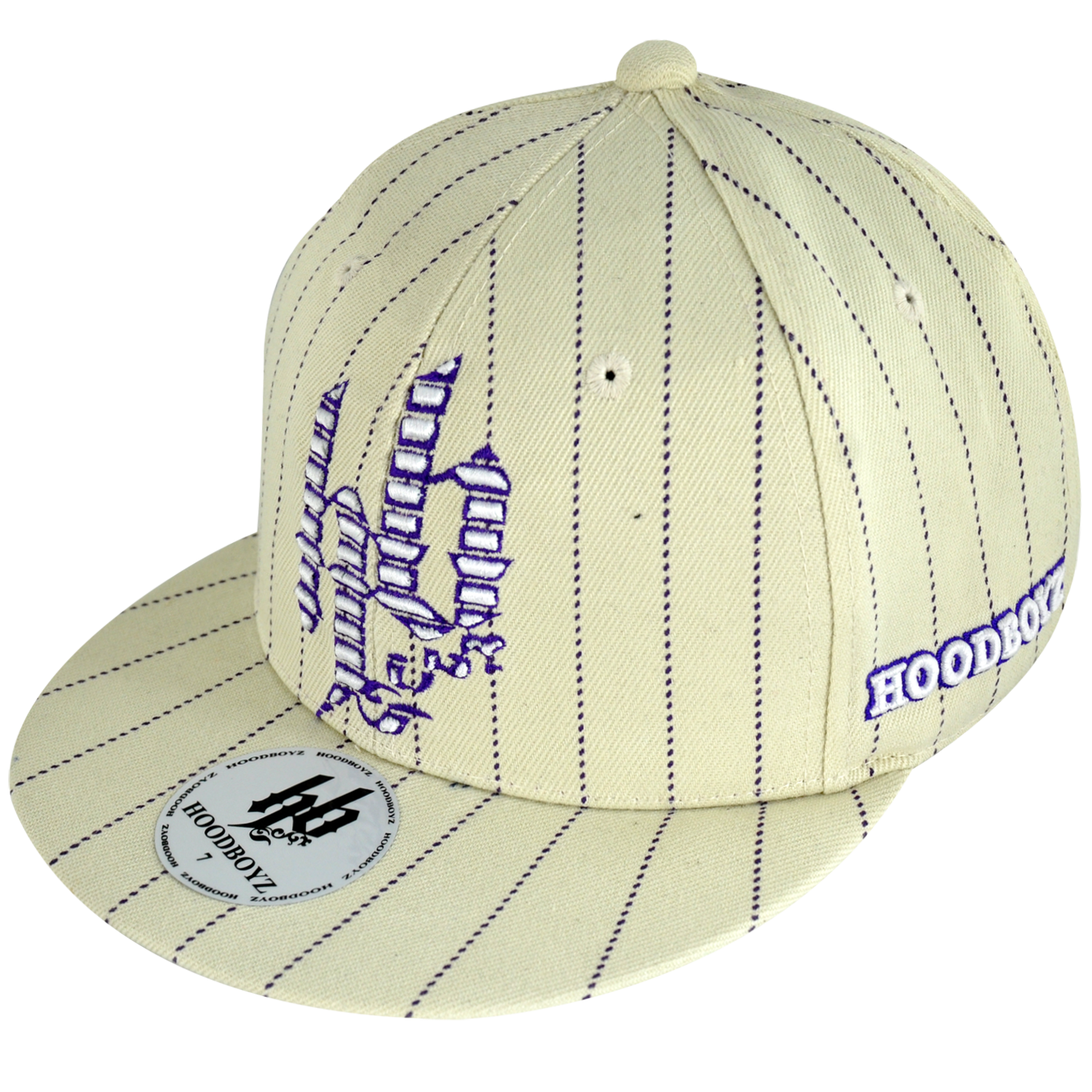 Foto Hoodboyz Pinstripe Gorras Empotrados Beige
