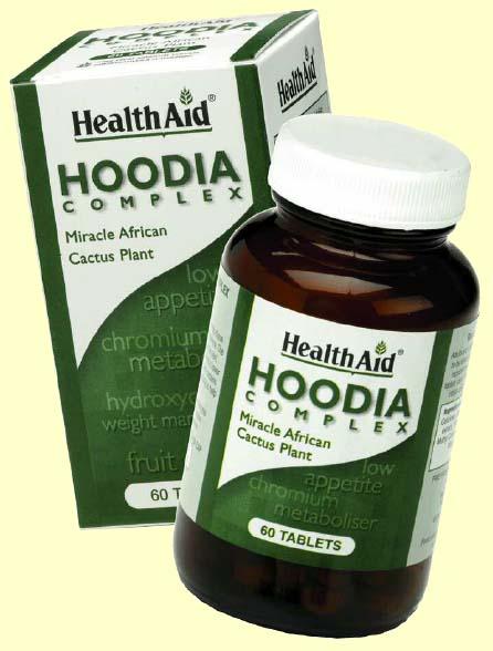 Foto Hoodia Complex - Control del apetito - Health Aid - 60 comprimidos