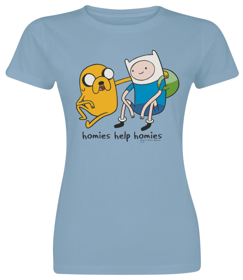 Foto Hora de Aventuras: Homies - Camiseta Mujer