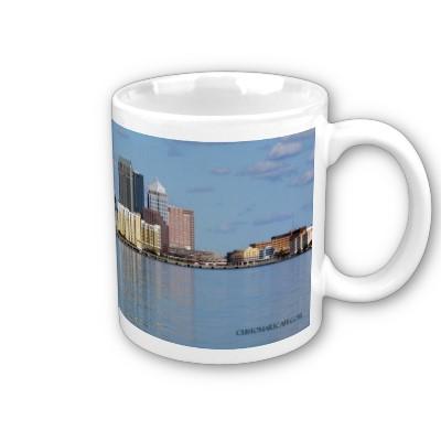 Foto Horizonte de Tampa Tazas