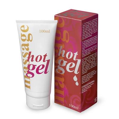 Foto hot gel de masaje 100 ml - cobeco pharma