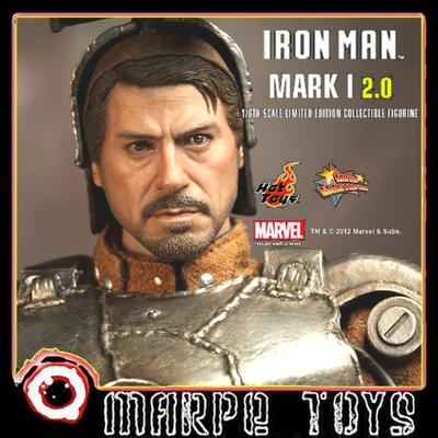 Foto Hot Toys Iron Man Mark I (2.0) 1:6 Scale Limited Edition Collectible Figure