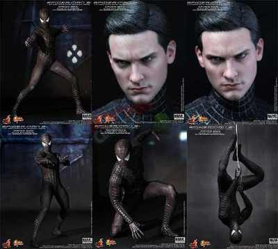 Foto Hot Toys Spiderman Spider-man Black Suit Version 1/6 ( No Sideshow )