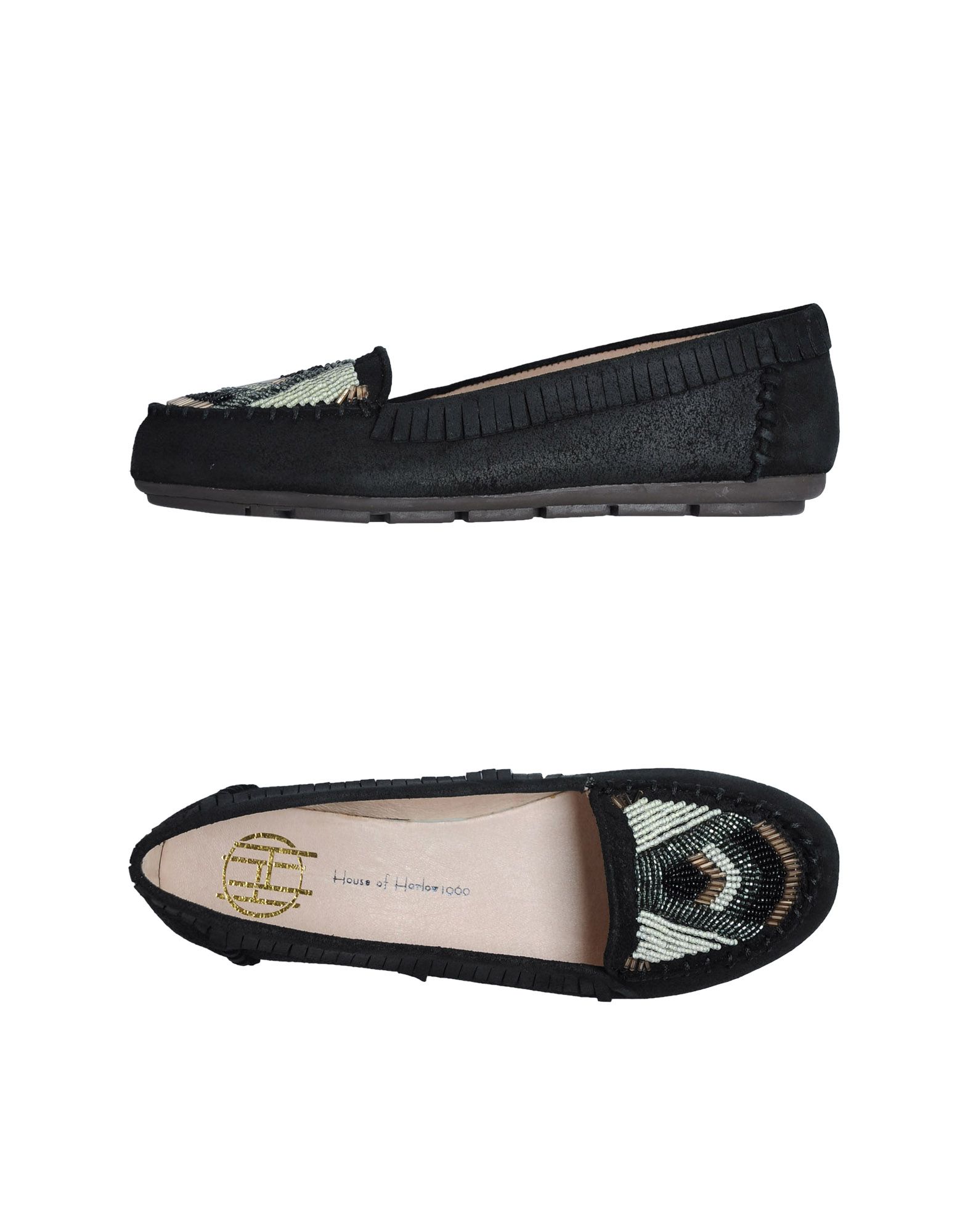 Foto House Of Harlow 1960 Mocasines Mujer Negro