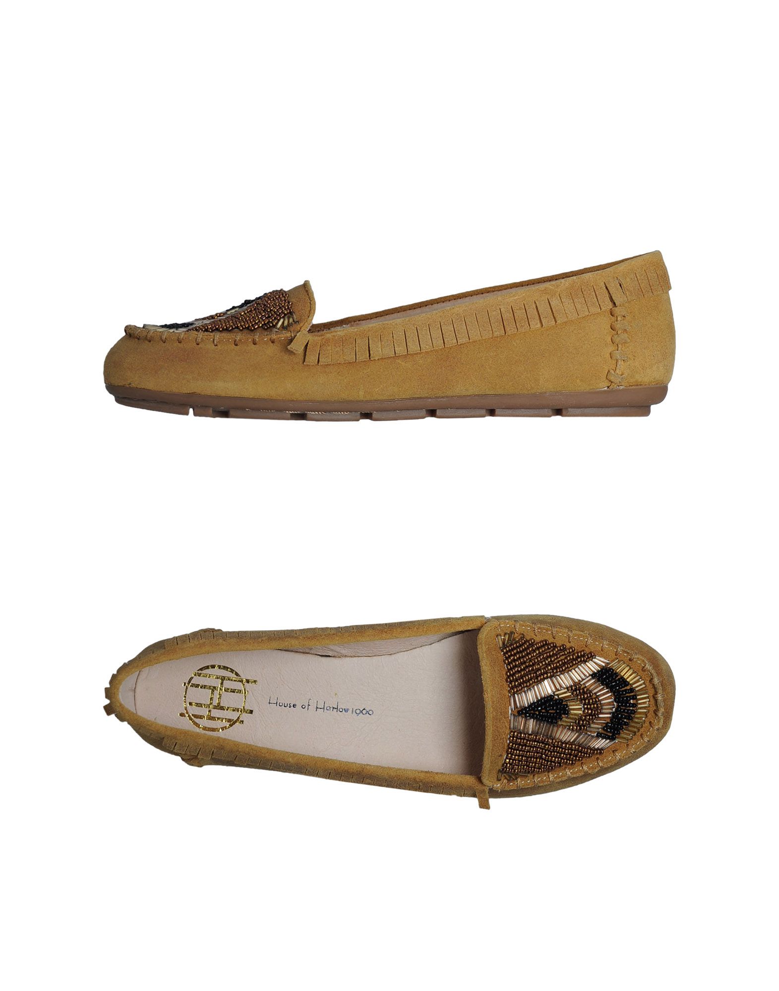 Foto House Of Harlow 1960 Mocasines Mujer Ocre