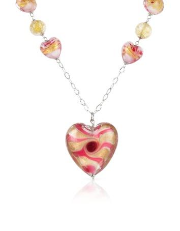 Foto House of Murano Collares, Vortice - Collar Plata y Colgante de Vidrio Murano