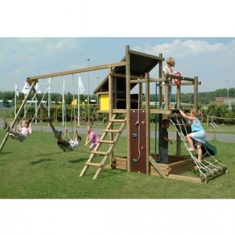 Foto Houtland Parque infantil torre aventura