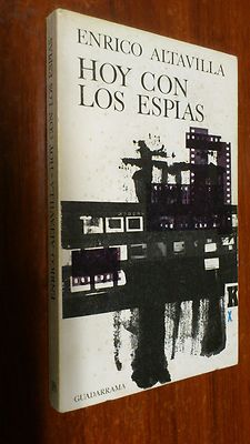 Foto Hoy Con Los Espias De Enrico Altavilla Ed 1968 Guadarrama Bolsillo 200 Paginas