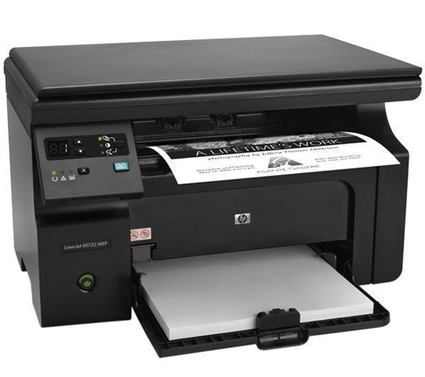 Foto Hp multifunción láser blanco y negro laserjet pro m1132 + tóner 85a (c