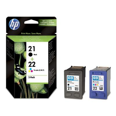 Foto HP SD367AE PACK No21/22 Negro Color