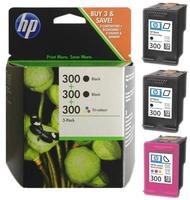 Foto HP SD518AE 445 - 300 ink cartridge - 3pack: 2xblack+color