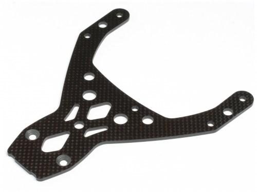 Foto HPI Racing 87446 FRONT UPPER PLATE (WOVEN GRAPHITE/BAJA 5B) Para RC Modelos Coches