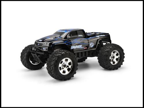 Foto HPI Savage Flux Gt-2 Painted Body (Black / Gray / Blue)