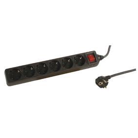 Foto HQ EL-PS160B3-HQ Base 6 Plugs With Switch/wire Ne