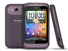 Foto HTC WILDFIRE S ANDROID SMARTPHONE PINK/PURPLE