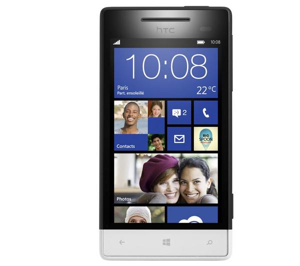 Foto HTC Windows Phone 8S - negro