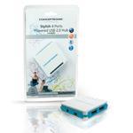 Foto Hub Conceptronic 4 Puertos Usb Azul Con Alimentad
