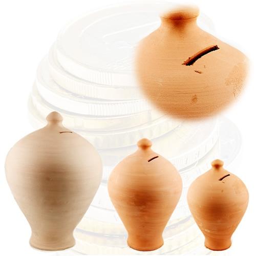 Foto Hucha Barro Artesana - 3 Tamaños - Producción Española
