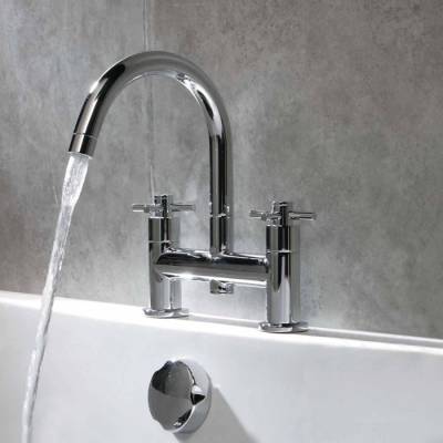 Foto Hudson Reed Grifo Mezclador de Bañera - Kristal