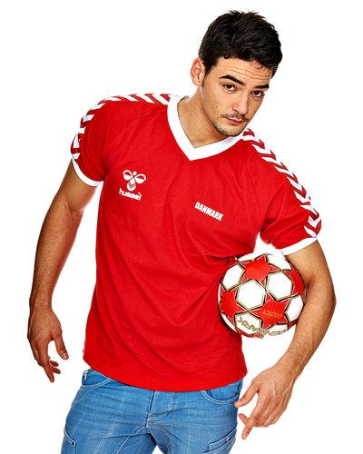 Foto Hummel 'Danmark' retro camiseta