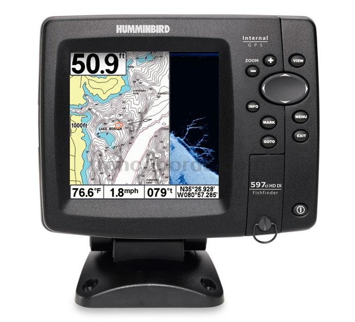 Foto Humminbird GPS Plotter Sonda 597 CXI HD DI con Transductor Popa