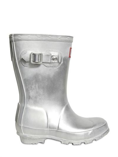 Foto hunter botas wellies de niños original metallic hunter