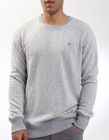 Foto Hurley Retreat Crew Camiseta de crew - Gris