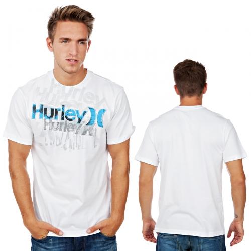 Foto Hurley Sketched Pier camisa blanca talla S