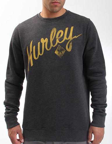 Foto Hurley Striker Crew Camiseta de crew - Negro