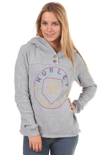 Foto Hurley Womens Nightfall Sherpa Hooded Sweat heather grey