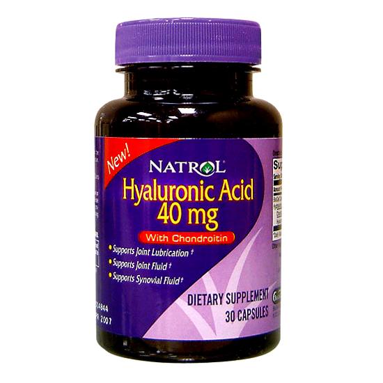 Foto Hyaluronic Acid 40mg 30 caps - Natrol