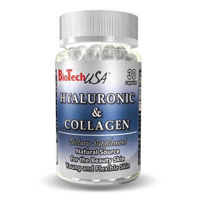 Foto Hyaluronic & Collagen - 30 caps - BIOTECH USA