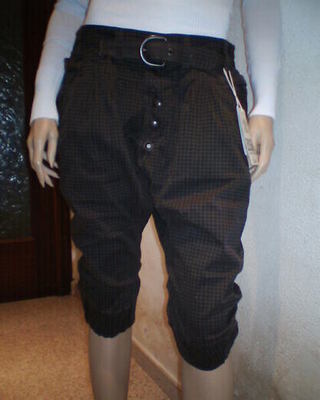 Foto ��� Precioso Pantalon De Bershka Talla 34 Verde/marron