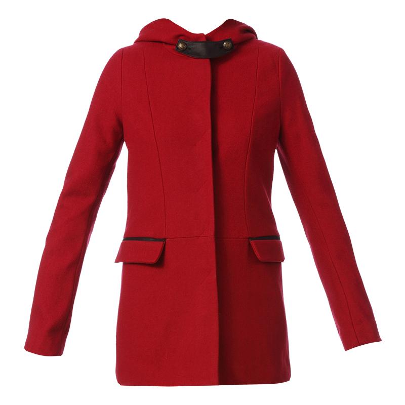 Foto I Code by IKKS Abrigo 3/4 - qc44004 - Rojo / Coral
