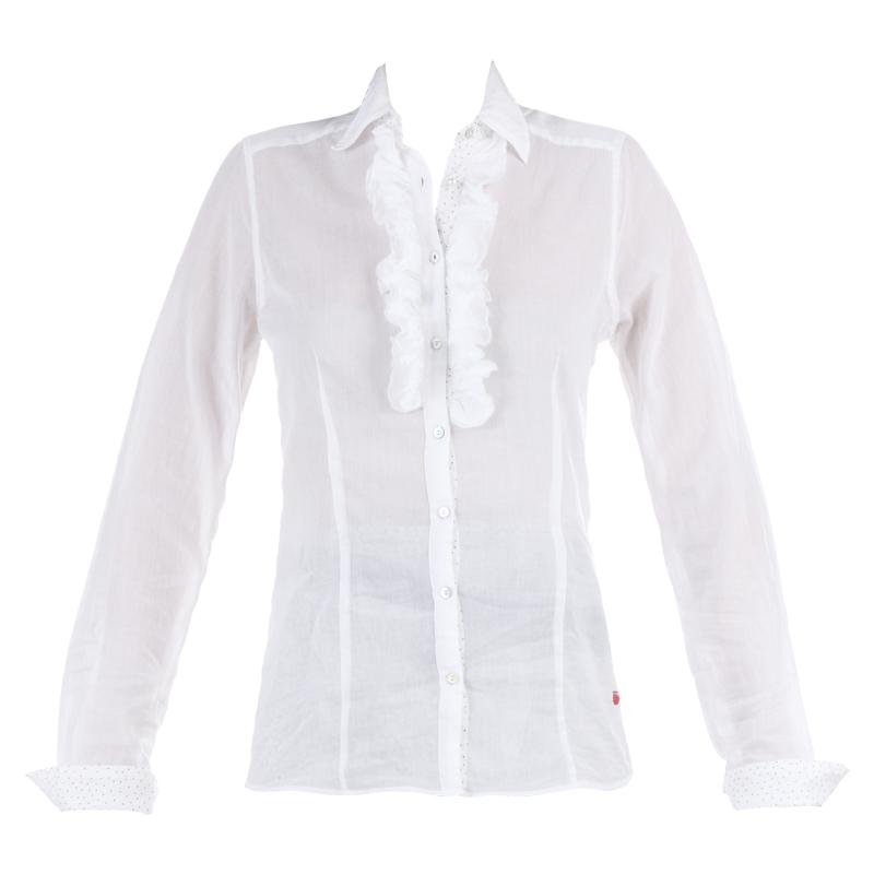 Foto I Code by IKKS Camisa / Blusa - q512104 - Blanco / Crudo