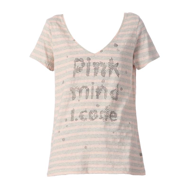 Foto I Code by IKKS Camiseta de mangas cortas - qb10174 - Rosa