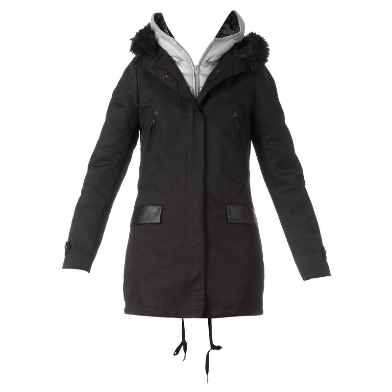 Foto I Code by IKKS Trench / Parka - qa42034 - Negro