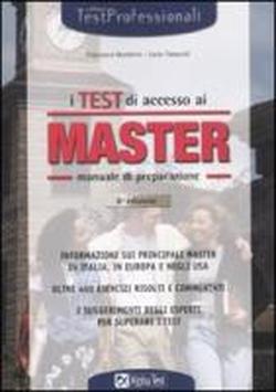 Foto I test di accesso ai master. Manuale di preparazione