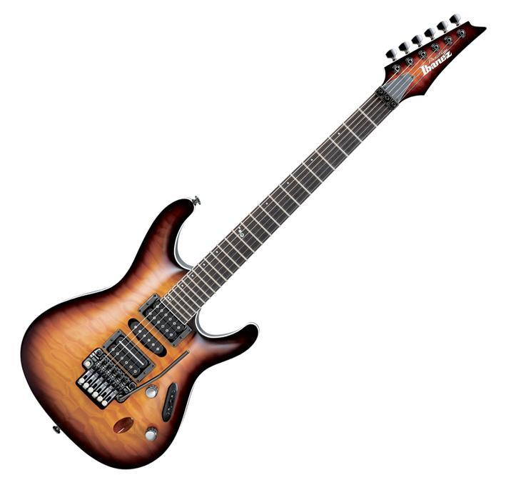 Foto Ibanez S5470Q Regal Brown Burst Guitarra Electrica