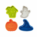 Foto Ibili® Cortapastas Halloween 4pc