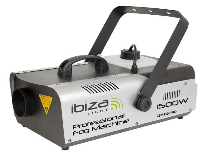 Foto Ibiza Pro Smoke Machine 1500w W/ Timer And Remote Controller