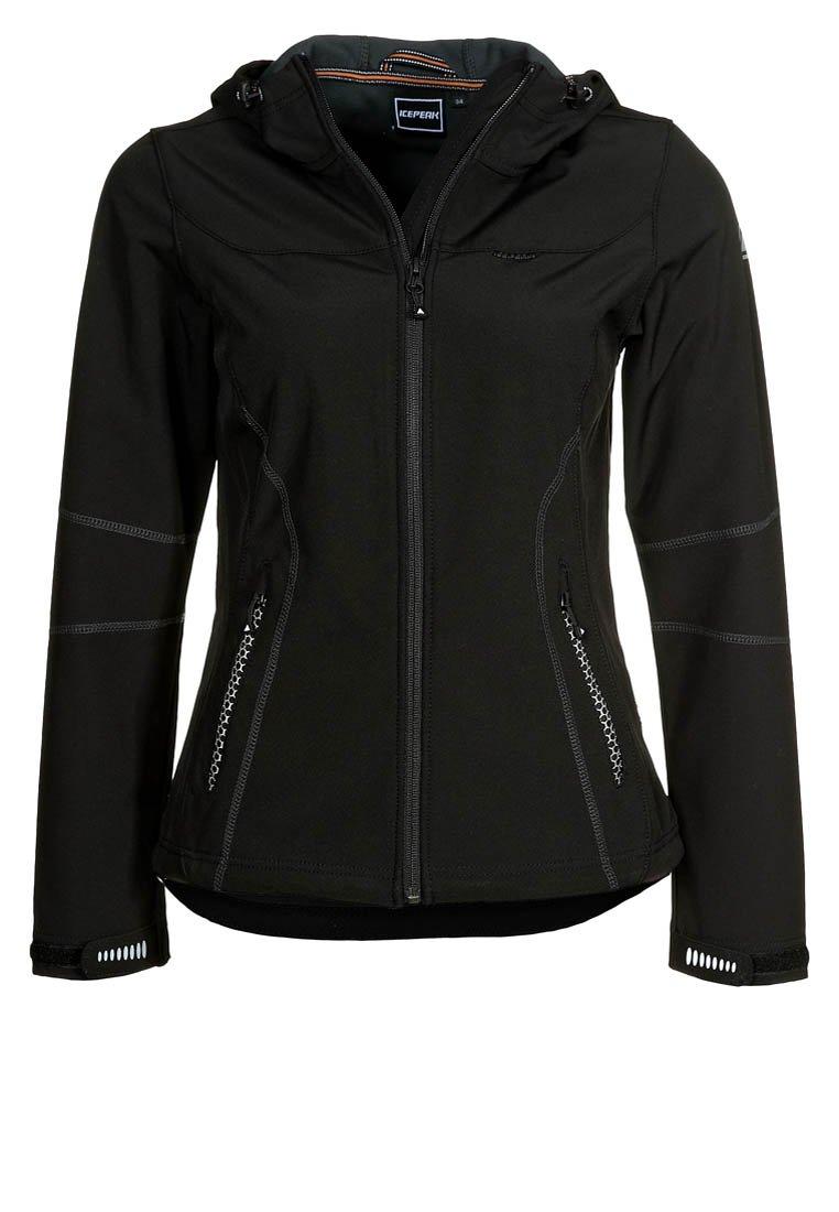 Foto Icepeak Chaqueta soft shell negro