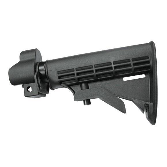 Foto Ics mp-129 tactical stock (black) with adapter connect m4